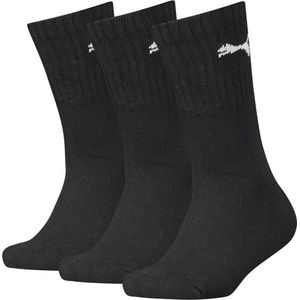 Puma 3-pack kinder sport sokken - 30 - Zwart