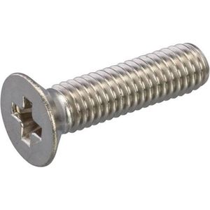 Metaalschroeven  Rvs  P.Verz.Kop M5X50  Din 965