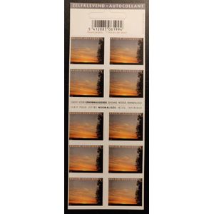 Bpost - Rouw - 10 postzegels tarief 1 - Verzending België - Zonsondergang