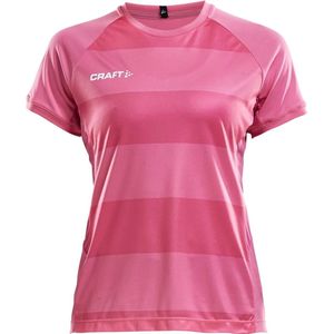 Craft Progress Shirt Korte Mouw Dames - Roze | Maat: XS