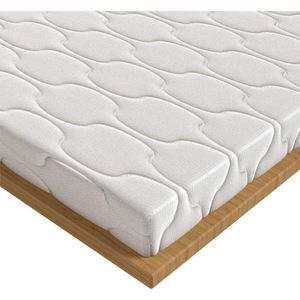 Matrastopper matras topper matras matrasbeschermer voor matras wasbaar en geschikt voor mensen met een allergie 120 x 200 cm
