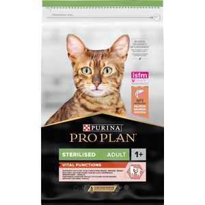 Pro Plan Sterilised Adult Vital Functions - Kattenvoer Droogvoer - Zalm - 10 kg