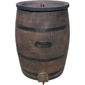 Regenton - Houten model - 350 liter - Incl. kraan
