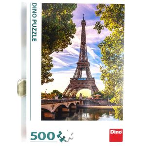 Dinotoys Eiffeltoren puzzel. 500 stukjes.