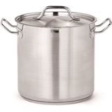 KOOKPAN HG RVS + DEKSEL ø24 10L