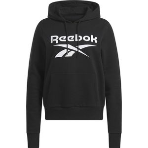 Reebok RI BL FLEECE HOODIE - Heren trui - Zwart - Maat M