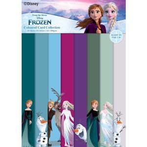 Creative Expressions Frozen Christmas Coloured Card A4 Pack