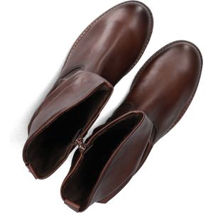 Gabor 013 Enkellaarsjes - Enkelboots met rits - Dames - Cognac - Maat 37