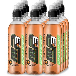 MP3 - Carb-Charger (Orange Burst - 12 x 500 ml) - Energiedrank - Sportdrank - 6 liter