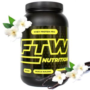 FTW Nutrition - Whey PROTEÏNE - Dieet Shake - Eiwit poeder - Sportvoeding- Eiwit shake - Sweet Vanille - 1KG