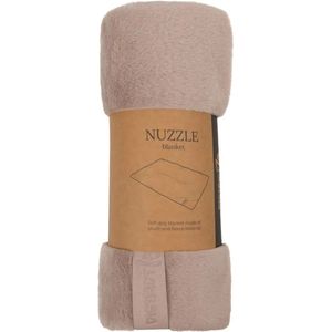 District 70 NUZZLE blanket - Superzachte hondendeken - Taupe - 100 x 70 cm