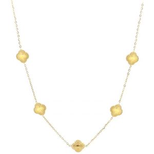Go Dutch Label Oorknoppen bali look zilver E2784-1