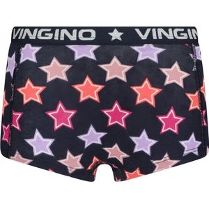 Vingino meiden ondergoed 2-pack boxers Star Midnight Blue