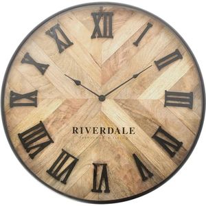 Riverdale klok Nate bruin 46 cm