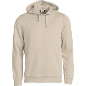 Clique Basic hoody Licht khaki maat XXL