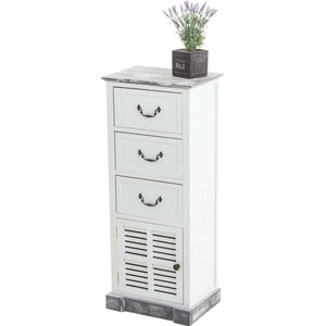 Parana - Ladekast - Hout - Wit - 3 Laden