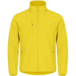 Clique Classic Softshell Jacket Lemon maat XL