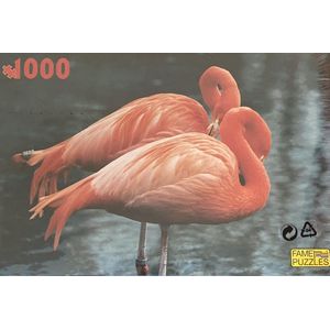 Dieren Puzzel 1000 Stukjes - Flamingo - Vogels