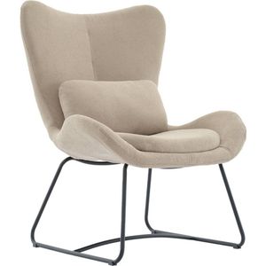 sweeek - Fauteuil, nina, b 75 x d 78 x h 101cm