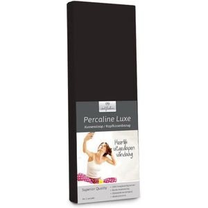 Bed-Fashion katoenen slopen  Zwart (per 2 st.) - 60 x 70 cm - Zwart