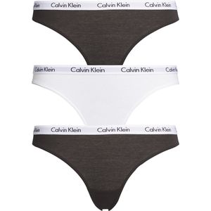 Calvin Klein dames slips (3-pack) - zwart, wit - Maat L