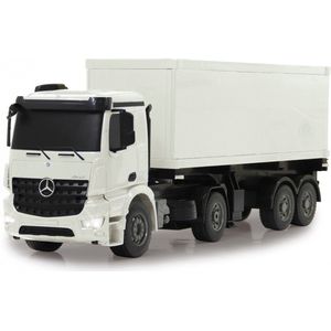 Jamara Rc Mercedes-benz Arocs Containertruck 2,4 Ghz Wit 1:20