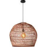 Lucide MOLOKO - Hanglamp - Ø 65 cm - 1xE27 - Okergeel