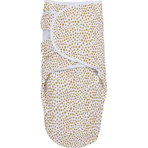 Meyco Baby Cheetah swaddlemeyco inbakerdoek - honey gold - 4-6 maanden