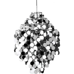 Verpan Fun 0DA Hanglamp - Chroom - unique design