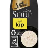 Sheba Soup - Kattenvoer natvoer - soep - Kip - 40 x 40 g