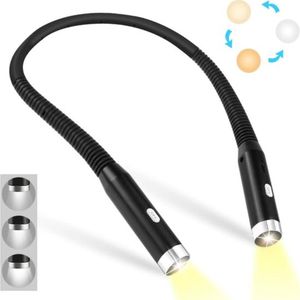 Leeslamp voor boek - USB-leeslamp - Leeslamp - Boeklamp - Boekklem - Boeklamp