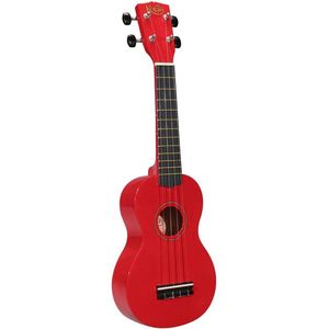 Ukelele Sopraan Korala UKS-30-RD incl. tas