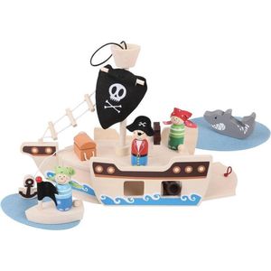 Kleine piratenboot speelset - Green Toys