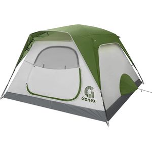 Professionele Kampeertent - Camping Tent - 6 Persoons - Pop UP - Famillie - Waterdicht - Eenvoudig in te stellen - Lichtgewicht - 4 Seizoenen tent - Backpacken - Outdoor