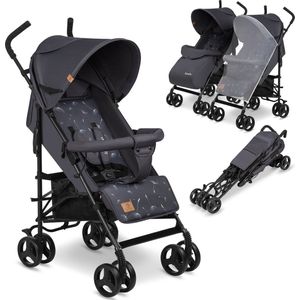 Lionelo Elia Buggy - Kinderwagen - Rijke set - lichte 7kg - Verstelbare