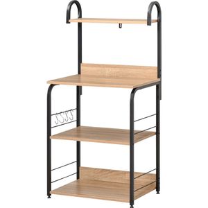 RoyaLuxe - Kast - Kastje - Keukenkast - Keukenkastje - Keukenkast Voor Magnetron - Keuken Dressoir - Magnetronkast - Magnetron Rek
