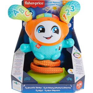 Fisher-Price DJ Bouncin Beats Leerrobot - Peuter speelgoed - Meertalig