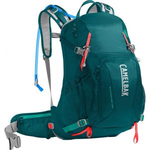 CamelBak Sundowner LR 22 - Drinkrugzak - 22 L - Groen / Rood (Deep Teal / Hot Coral)