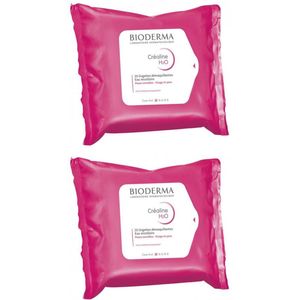 Bioderma Créaline H2O Dermatologische Doekjes 25 doekjes