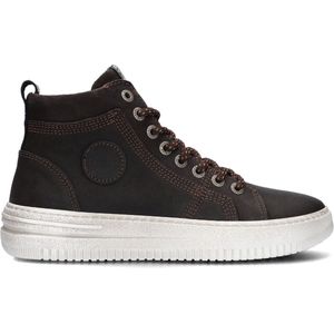 Develab 45915 Hoge sneakers - Jongens - Bruin - Maat 34