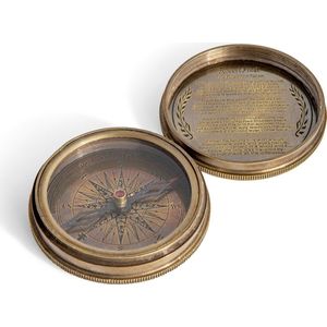 Authentic Models - Antiek Zakkompas - Kompas - Kompassen - 1.85 x 5.6cm
