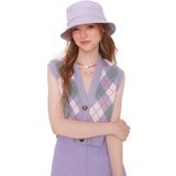Trendyol Marineblauw Cropped Vest Met V-Hals Twoaw22Bz0047