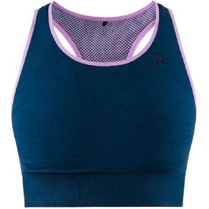 Craft - FUSEKNIT MID IMPACT BRA - Sportbeha - Dames - Blauw - Maat XS