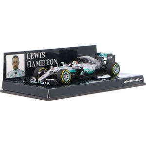 Mercedes-AMG F1 W07 Hybrid Minichamps 1:43 2016 Lewis Hamilton Mercedes AMG Petronas Formula One