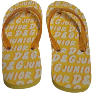 D&G BADSDLIPPER INZONNIG YELLOW SIZE 36