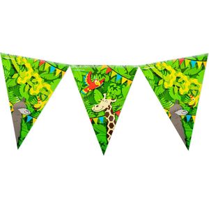 Party Flags foil - Jungle cartoon