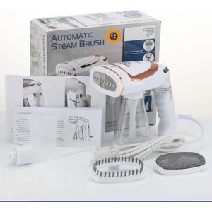 WizBay Premium Select® Kledingstomer incl 4 Opzetstukken - Opvouwbaar - 1600W Stoomapparaat met 250ml Reservoir - Stoomreiniger Kleren - Stoomstrijkijzer voor Kledij - Handstoomreiniger - Hand Stomer - Steamer Reiniger Apparaat