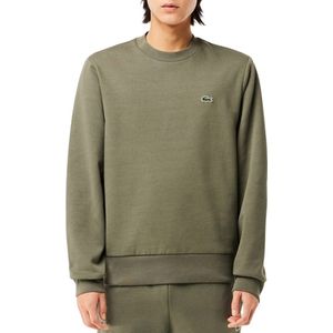 Lacoste Bio Cotton Fleece Crew Sweater Heren - Maat M