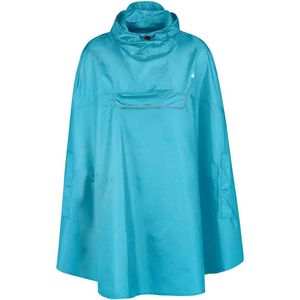 BJØRNSON Haps Regenponcho Fiets Dames & Heren - Fietsponcho - Aqua blauw