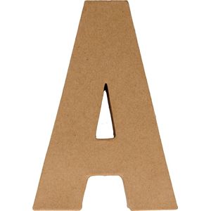 Artemio letter A papier-maché 15 cm